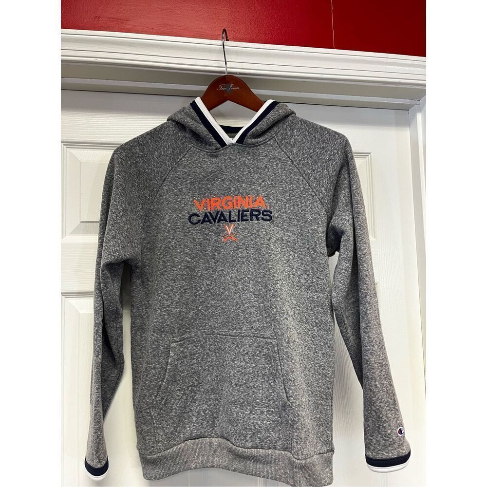 Champion Virginia Cavaliers Kangaroo Pocket Embroidered Hoodie sz M NWOT